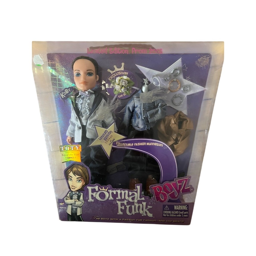 BRATZ Boyz "KOBY" 2003 PROM Formal FUNK Limited Edition NEW in Box‎